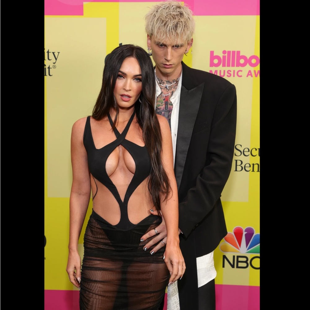 Megan Fox cut out dress